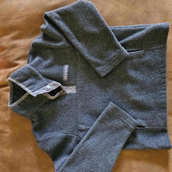 Columbia Fleece Pullover - Gray - Child 5t - Picture 1 of 3